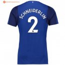 Maillot Everton Domicile Schneiderlin 2017 2018 Pas Cher