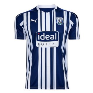 Thailande Maillot West Brom Domicile 2020 2021 Bleu Pas Cher