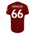Maillot Liverpool NO.66 Arnold Domicile 2019 2020 Rouge Pas Cher