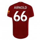 Maillot Liverpool NO.66 Arnold Domicile 2019 2020 Rouge Pas Cher