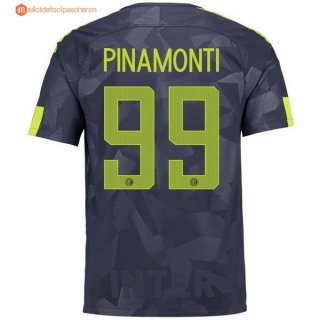 Maillot Inter Third Pinamonti 2017 2018 Pas Cher