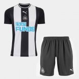 Maillot Newcastle United Domicile Enfant 2019 2020 Blanc Negro Pas Cher