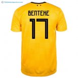 Maillot Belgica Exterieur Benteke 2018 Jaune Pas Cher