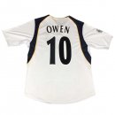 European Super Cup Maillot Liverpool Owen Domicile NO.10 Retro 2005 Blanc Pas Cher