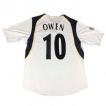 European Super Cup Maillot Liverpool Owen Domicile NO.10 Retro 2005 Blanc Pas Cher