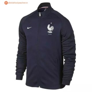 Veste France 2017 Bleu Marine Pas Cher