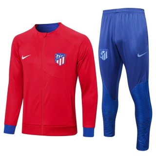Survetement Atletico Madrid 2022 2023 Rouge Bleu Survetement Atletico Madrid 2022 2023 Rouge Bleu