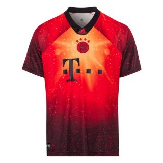 EA Sport Maillot Bayern Munich 2018 2019 Orange Pas Cher