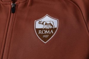 Survetement AS Roma 2018 2019 Orange Pas Cher