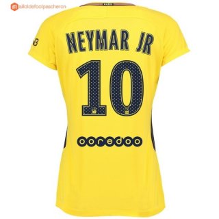 Maillot Paris Saint Germain Femme Exterieur Neymar JR 2017 2018 Pas Cher