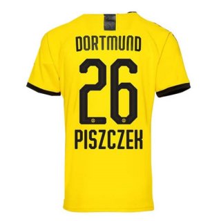 Thailande Maillot Borussia Dortmund NO.26 Piszczek Domicile 2019 2020 Jaune Thailande Maillot Borussia Dortmund NO.26 Piszczek Domicile 2019 2020 Jaune