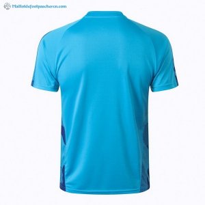Maillot Entrainement Arsenal Ensemble Complet 2017 2018 Bleu Pas Cher