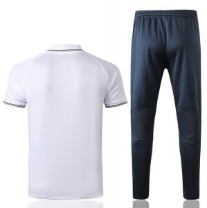 Polo Ensemble Complet Real Madrid 2019 2020 Blanc Pas Cher