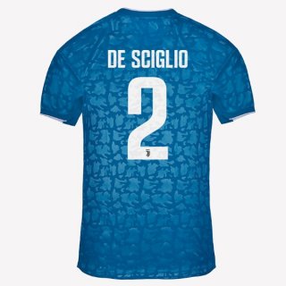 Maillot Juventus NO.2 De Sciglio Third 2019 2020 Bleu Pas Cher Maillot Juventus NO.2 De Sciglio Third 2019 2020 Bleu Pas Cher