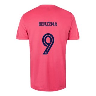 Maillot Real Madrid Exterieur NO.9 Benzema 2020 2021 Rose Pas Cher Maillot Real Madrid Exterieur NO.9 Benzema 2020 2021 Rose Pas Cher