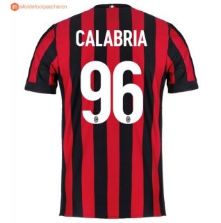 Maillot Milan Domicile Galabria 2017 2018 Pas Cher Maillot Milan Domicile Galabria 2017 2018 Pas Cher
