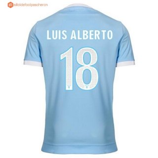 Maillot Lazio Domicile Luis Alberto 2017 2018 Pas Cher