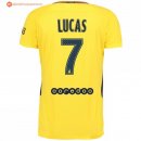 Maillot Paris Saint Germain Exterieur Lucas 2017 2018 Pas Cher