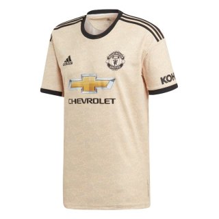 Thailande Maillot Manchester United Exterieur 2019 2020 Jaune Pas Cher