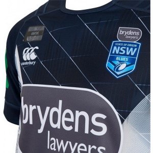 Maillot Entrainement NSW Blues 2018 Bleu Pas Cher