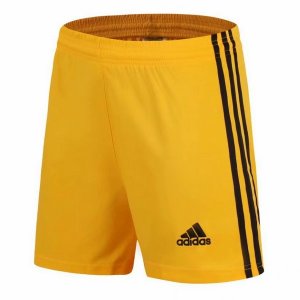 Pantalon Real Madrid Domicile Gardien 2019 2020 Jaune Pas Cher