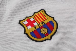 Polo Ensemble Complet Barcelona 2018 2019 Gris Noir Pas Cher