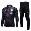 Survetement AC Milan 2023 2024 Gris Rouge