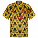 Thailande Maillot Arsenal Exterieur Retro 1991 1993 Jaune Pas Cher