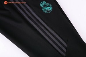 Survetement Real Madrid 2017 2018 Noir Vert Gris Pas Cher