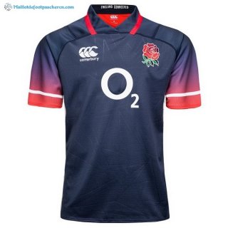Maillot Rugby Angleterre Exterieur 2017 2018 Bleu Pas Cher Maillot Rugby Angleterre Exterieur 2017 2018 Bleu Pas Cher