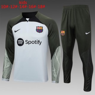 Enfant Training Barcelona 2024 Blanc Gris Enfant Training Barcelona 2024 Blanc Gris