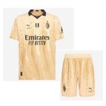 Maillot AC Milan 4th Enfant 2022 2023 Jaune