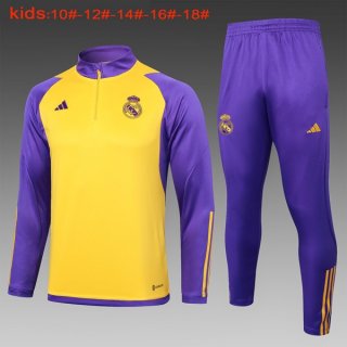 Enfant Training Real Madrid 2024 2025 Jaune Purpura Enfant Training Real Madrid 2024 2025 Jaune Purpura