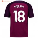 Maillot Manchester City Exterieur Delph 2017 2018 Pas Cher