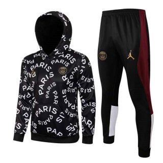 Sweat Shirt Capuche Paris Saint Germain 2022 Blanc Noir 1 Sweat Shirt Capuche Paris Saint Germain 2022 Blanc Noir 1
