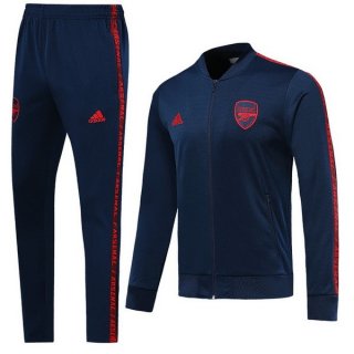 Survetement Arsenal 2019 2020 Bleu Rouge Pas Cher