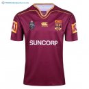 Maillot Rugby QLD Maroons 2017 2018 Rouge Pas Cher