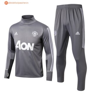 Survetement Manchester United 2017 2018 Gris Clair Pas Cher Survetement Manchester United 2017 2018 Gris Clair Pas Cher