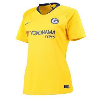 Maillot Chelsea Exterieur Femme 2018 2019 Jaune Pas Cher Maillot Chelsea Exterieur Femme 2018 2019 Jaune Pas Cher