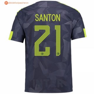 Maillot Inter Third Santon 2017 2018 Pas Cher Maillot Inter Third Santon 2017 2018 Pas Cher