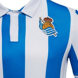 Maillot Real Sociedad Domicile 2018 2019 Bleu Pas Cher