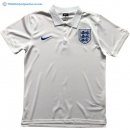 Polo Angleterre 2018 Blanc Bleu Pas Cher