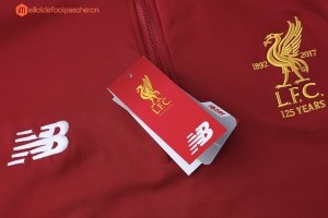 Survetement Liverpool 2017 2018 Rouge Marine Pas Cher