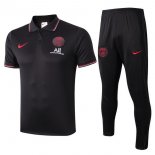 Polo Paris Saint Germain Ensemble Complet 2019 2020 Rouge Noir Blanc Pas Cher