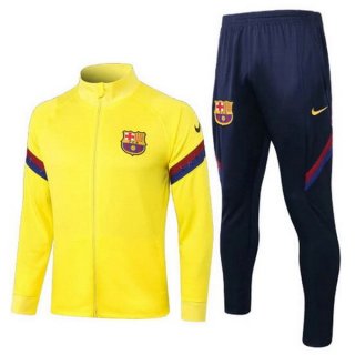 Survetement Barcelona 2020 2021 Jaune Noir Pas Cher Survetement Barcelona 2020 2021 Jaune Noir Pas Cher
