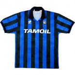 Maillot Atalanta Domicile Retro 1991 1993 Bleu Pas Cher