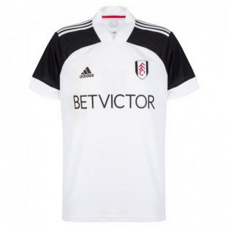 Thailande Maillot Fulham Domicile 2020 2021 Blanc Pas Cher