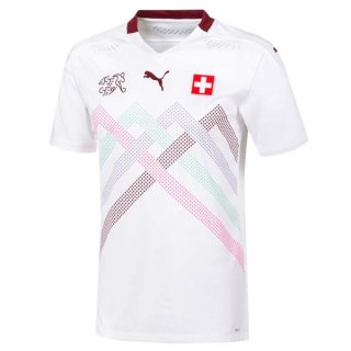 Maillot Suisse Exterieur 2020 Blanc Pas Cher