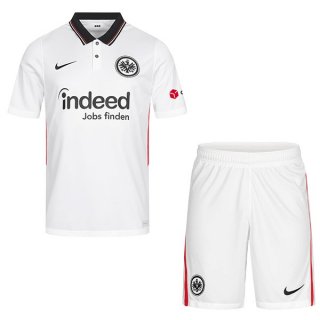 Maillot Frankfurt Exterieur Enfant 2020 2021 Blanc Pas Cher