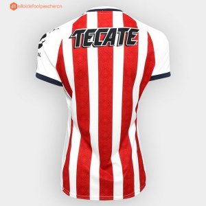 Maillot CD Guadalajara Femme Domicile 2017 2018 Pas Cher